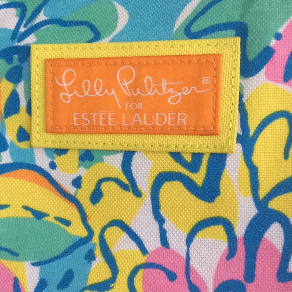 Lilly Pulitzer for Estée Lauder tote - Picture 3 of 6